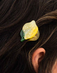 Mini Lemon Hair Claw Clip