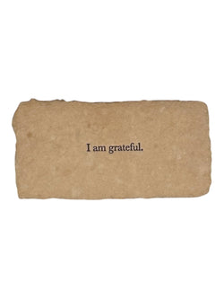 I am grateful affirmation card