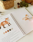 Woodland watercolor workbook