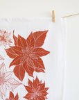 Poinsettia Tea Towel