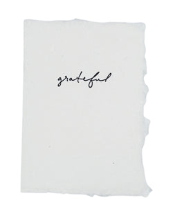 grateful card