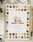 Woodland watercolor workbook