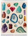 Gemstones Puzzle – 500 Pc Tube with Vintage Illustrations