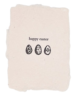 Happy Easter Egg Notecard