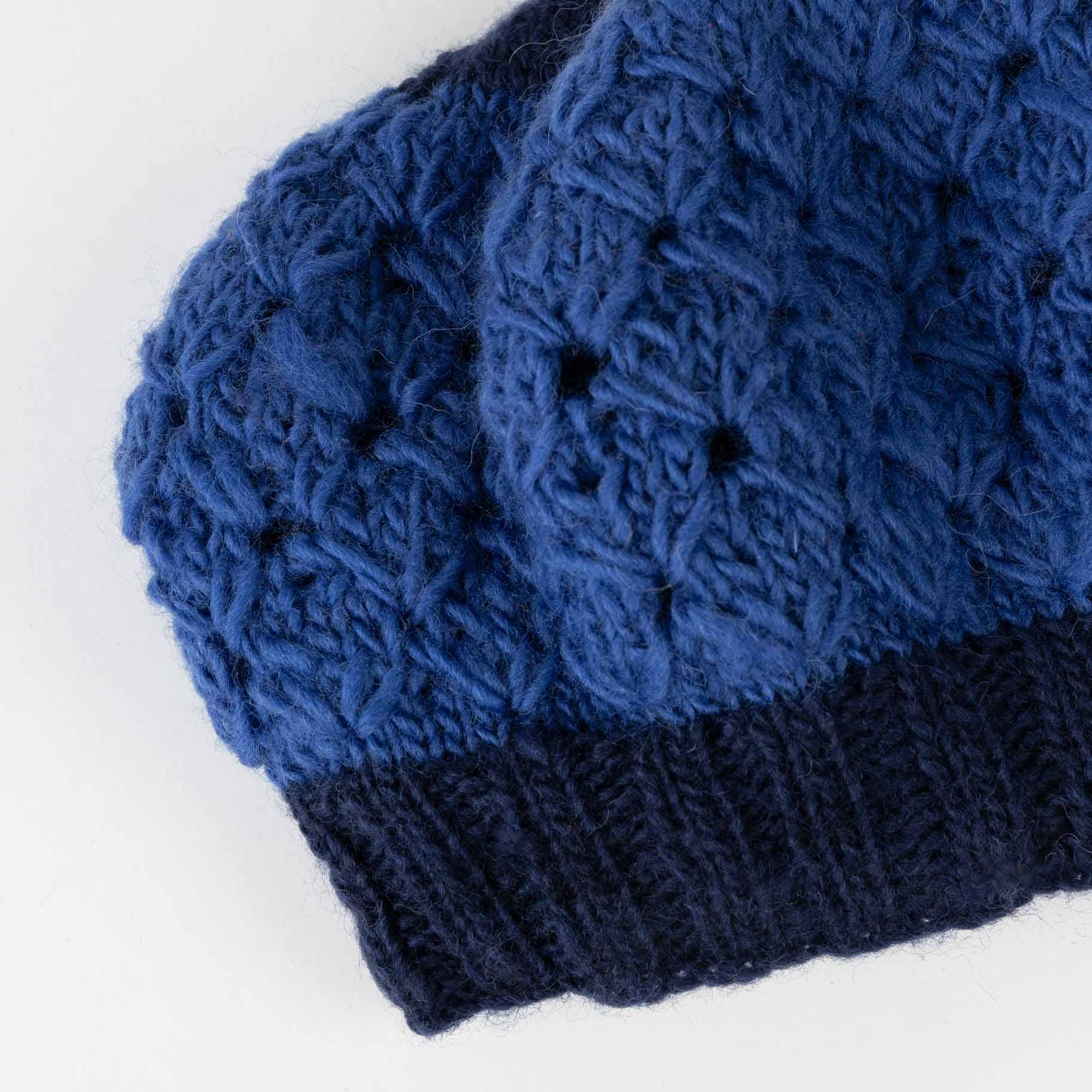 * Blueberry Wool Beret