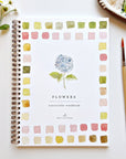 Flowers watercolor workbook