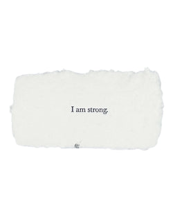 I am strong affirmation card