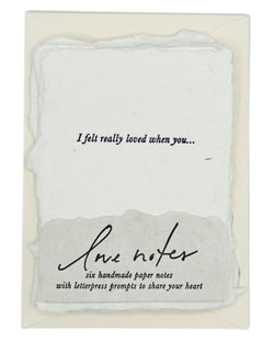 Love Notes (set of six)