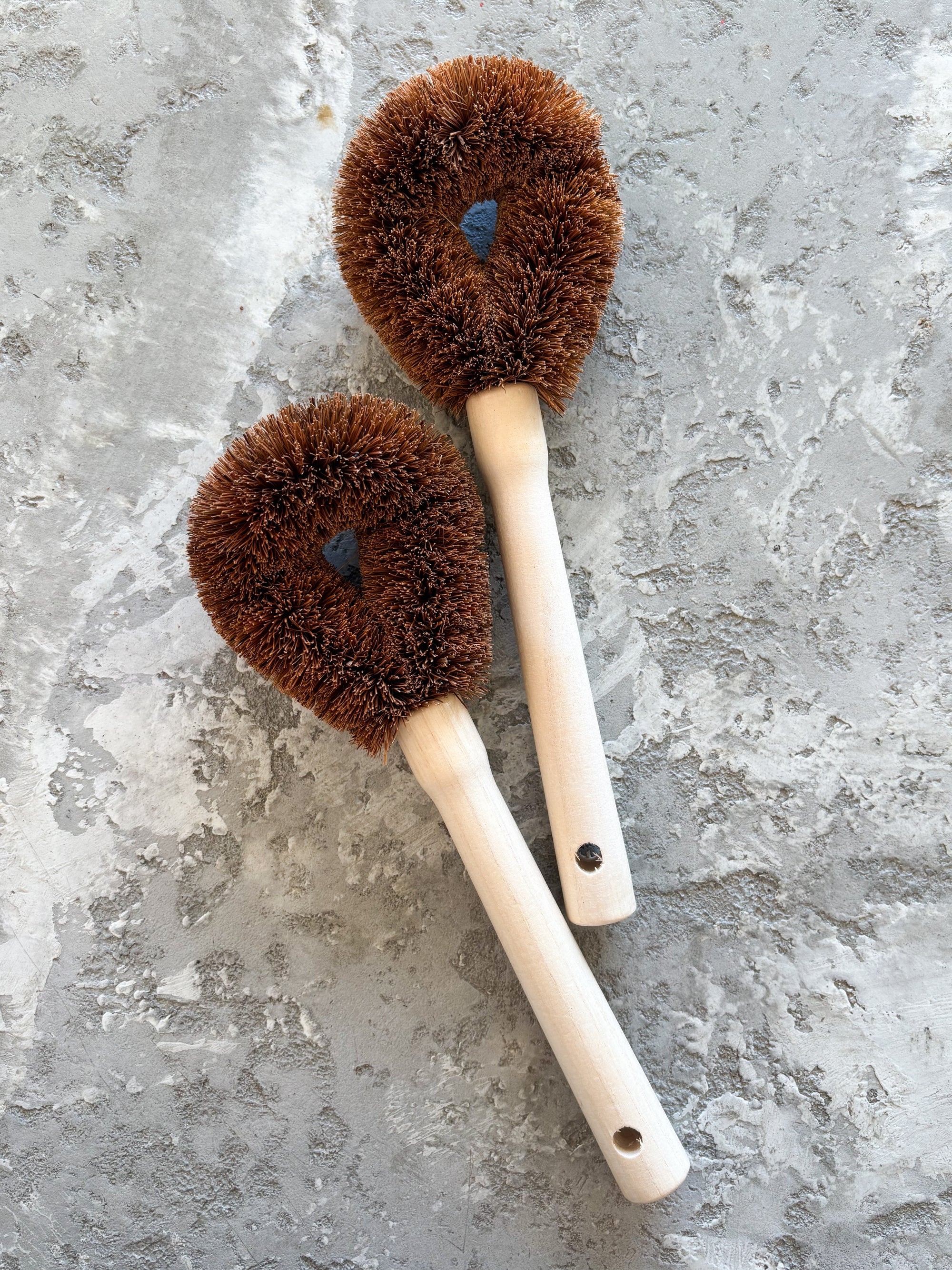 Natural Coconut Fiber Kitchen Brush