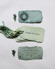 Holiday tags // place cards // tiny notes (faire)