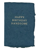 happy birthday handsome card