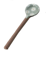 Small Ceramic Flower Spoon