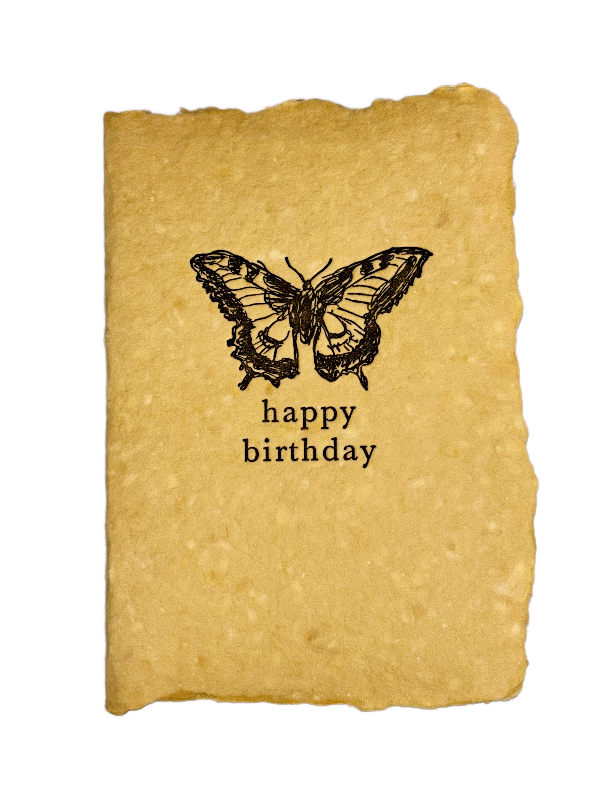 NEW! Butterfly Happy Birthday Card