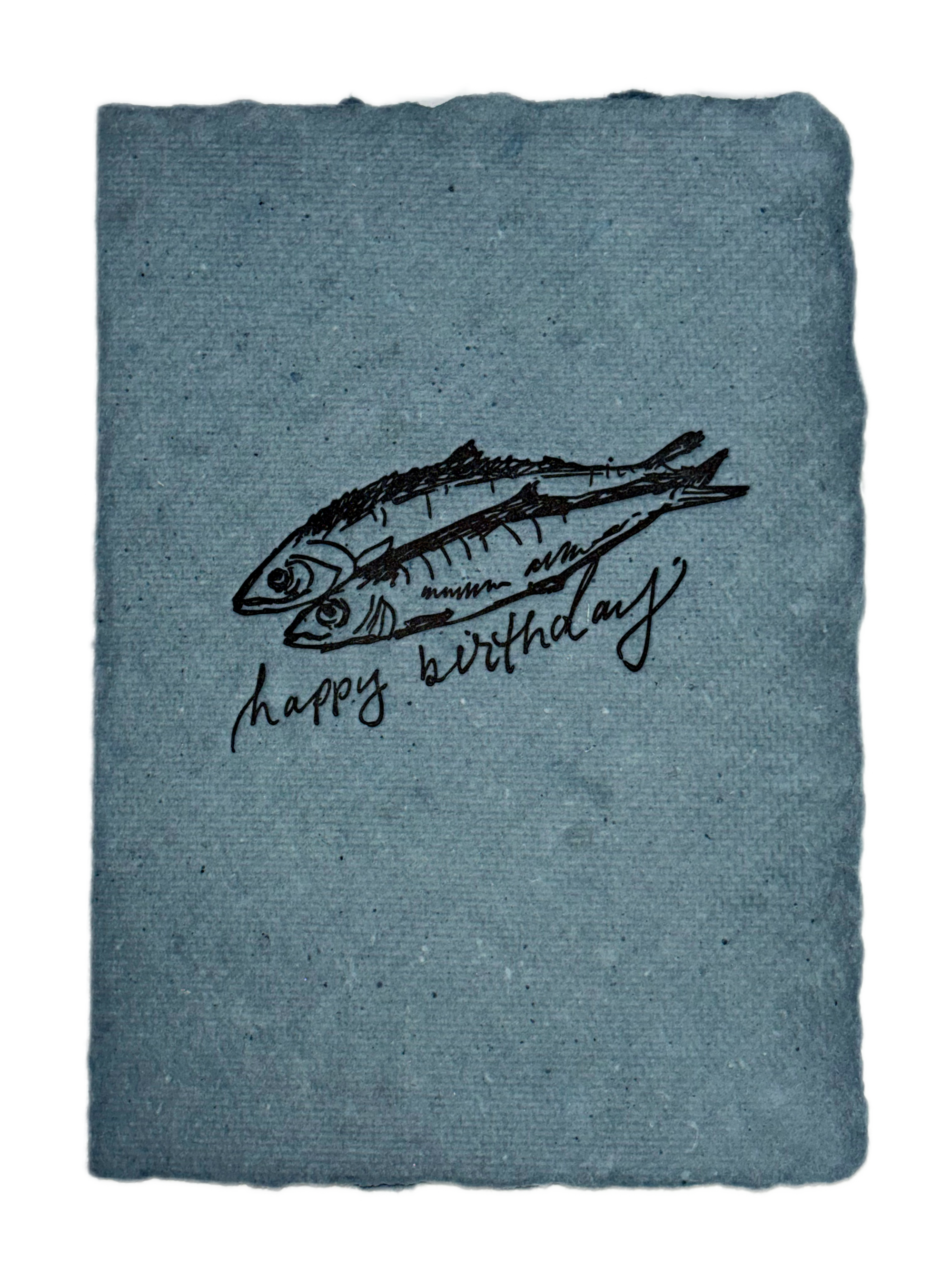 NEW! Happy Birthday Fishes Card