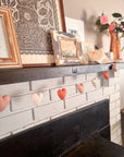 Wool Felt Heart Garland