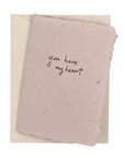 *New* You Have My Heart Card