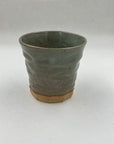 Yamasei Japanese Minoware Tumbler - Green Grey Individual