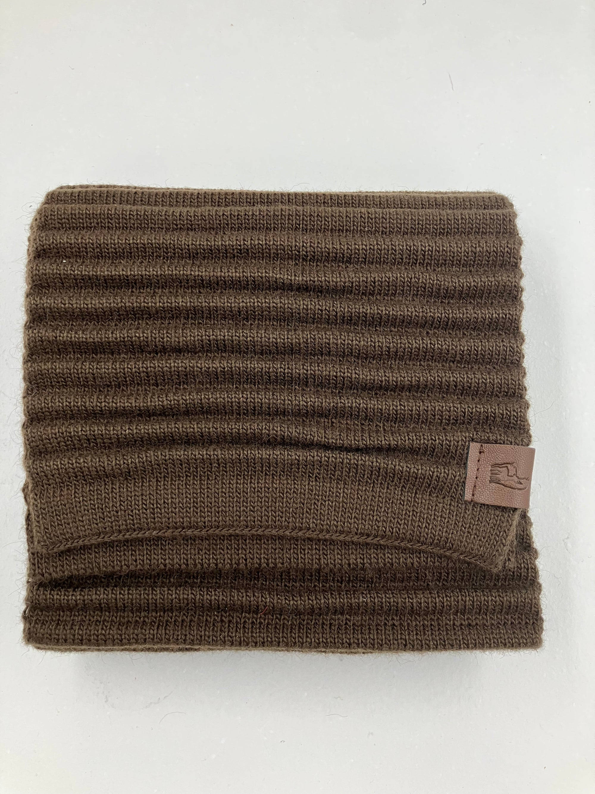 100% Baby Alpaca Accordion Scarf  Solid Color 9" x 78"