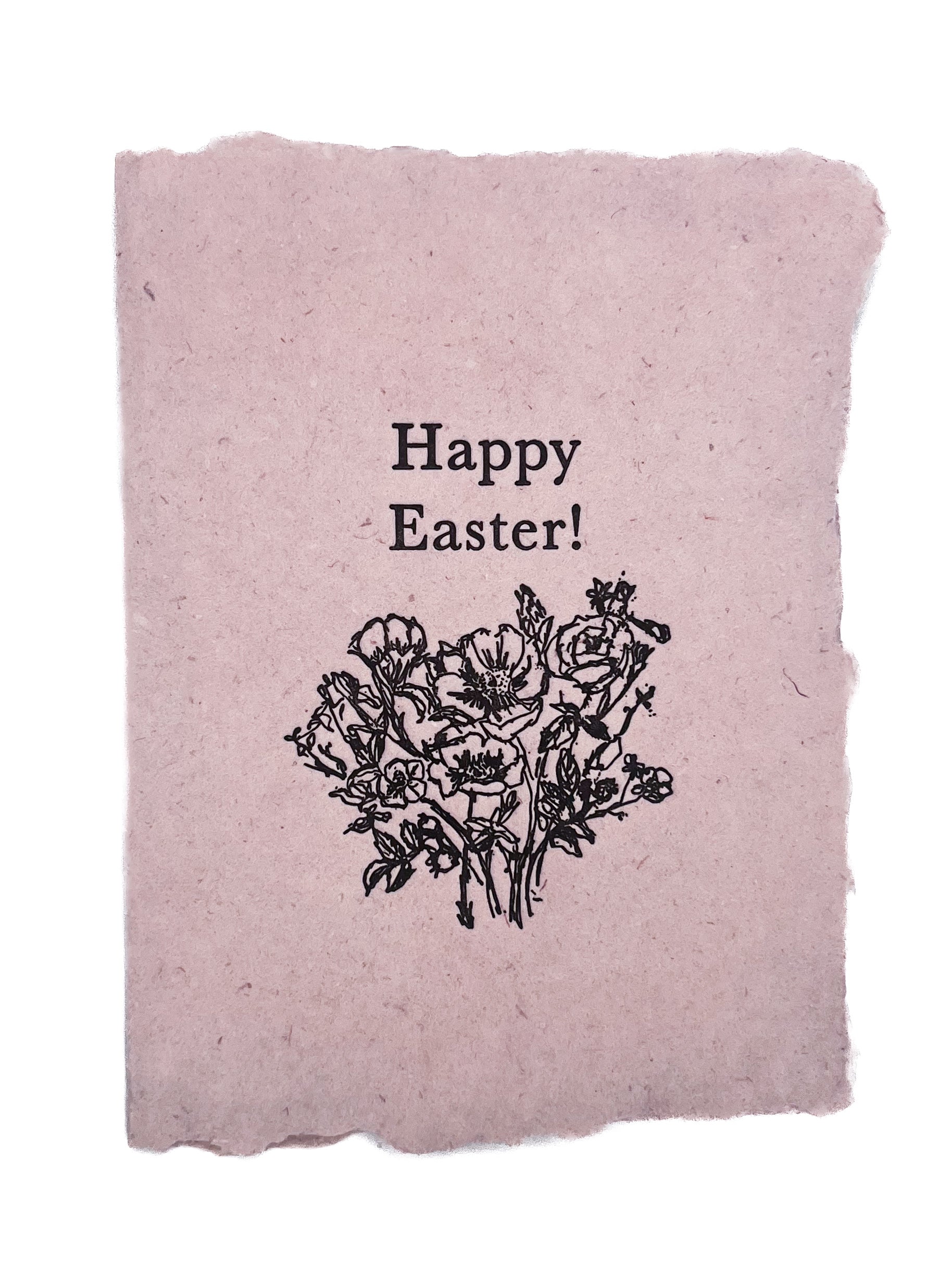 Happy Easter! with wild roses