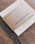 100% Wool Dish Sponges - Set of 2