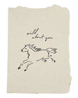 horse wild about you card