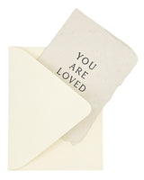 you are loved card