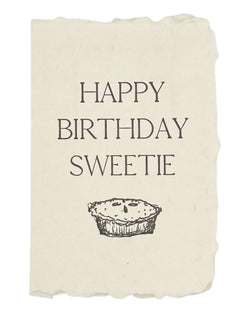 happy birthday sweetie card