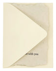 I miss you when I'm not with you card