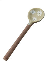 Small Ceramic Flower Spoon