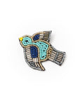 Handmade Beaded Brooch Pin - Beaded Bird