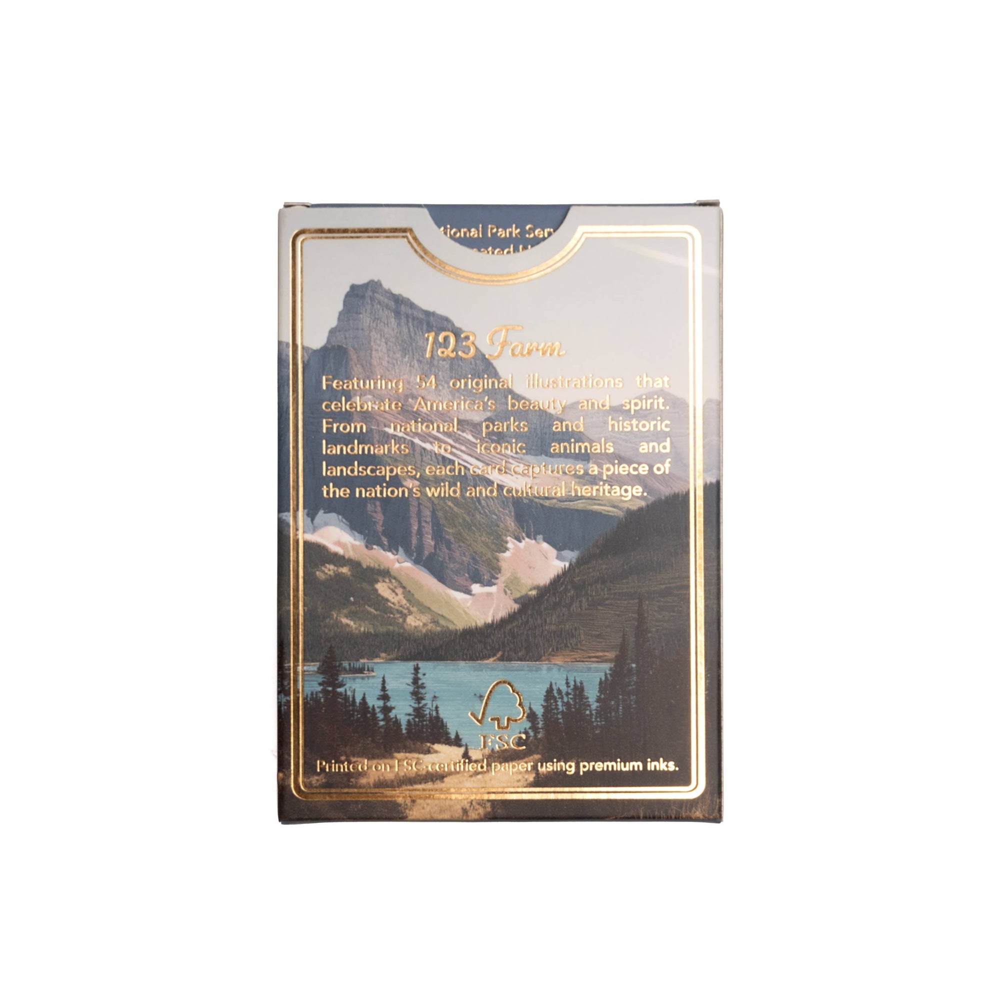 National Parks Illustrated Playing Cards Deck