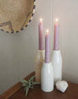 Natural Candleholder Vases: Small 5 inches