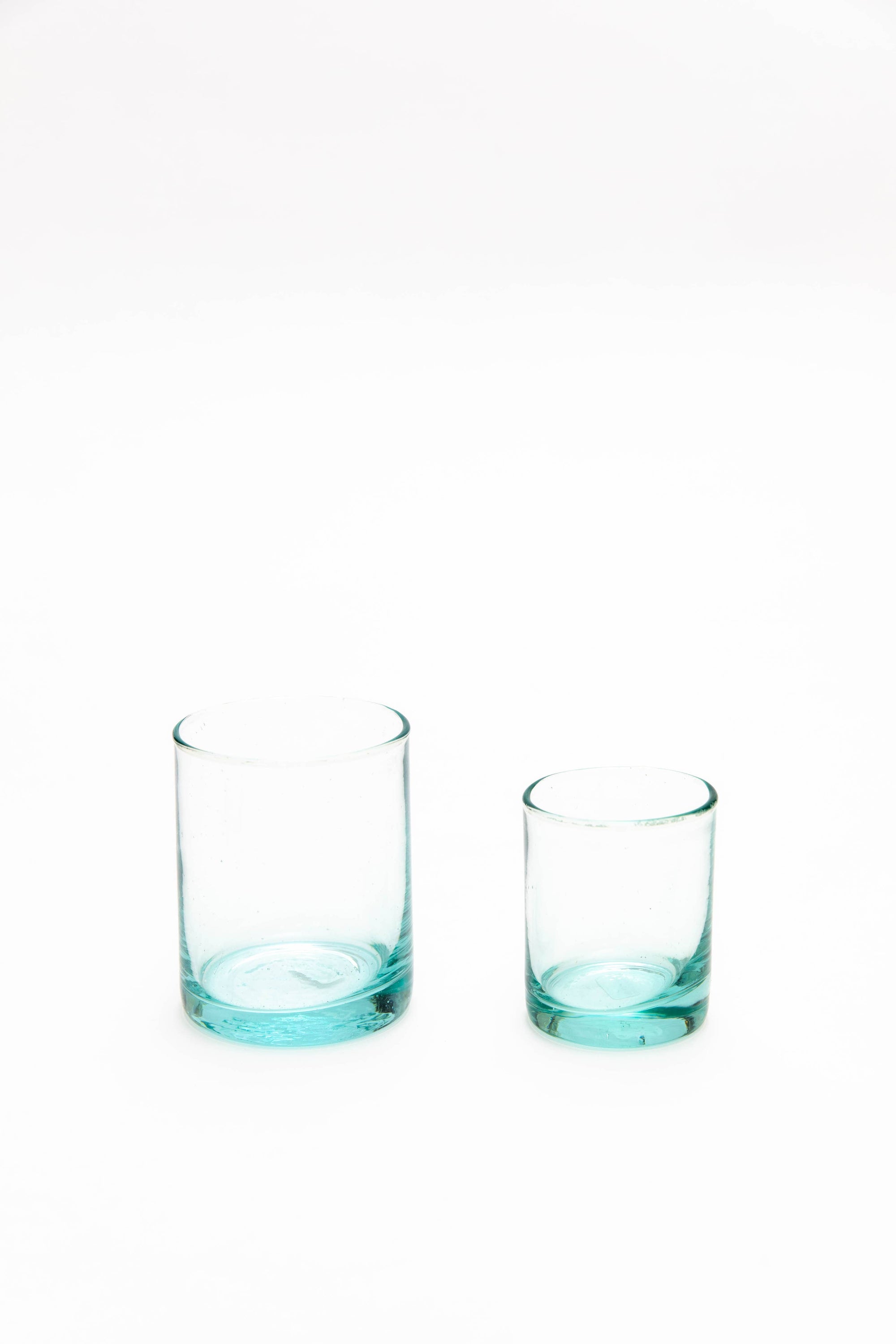 Handblown Clear Tumbler