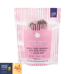 Rose Petals + Cocoa Nibs Apple Cider Caramel Treat Pack