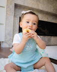 Donut Natural Rubber Teether and Rattle