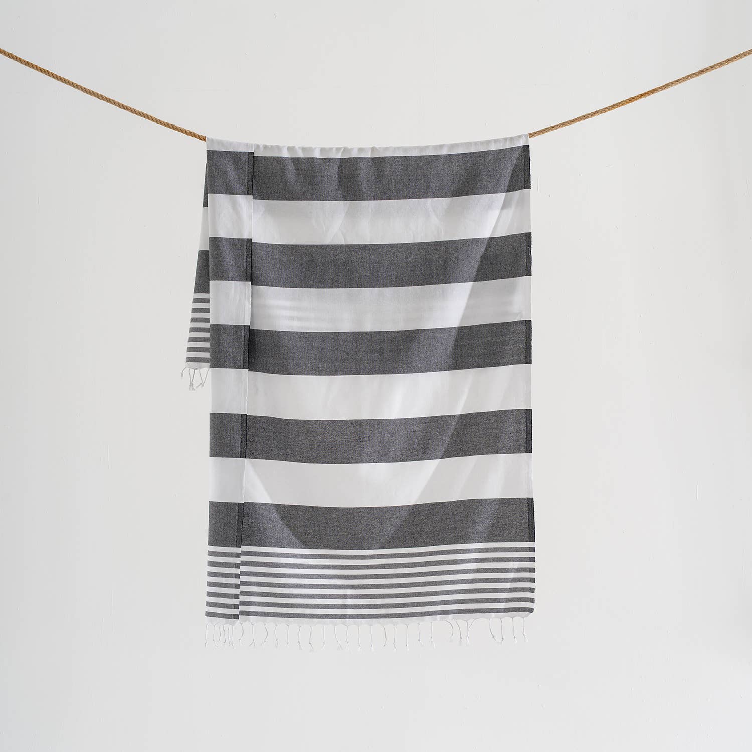 Light Weight 100% Cotton Beach Towels - Orange/Pink