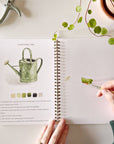 Garden watercolor workbook