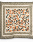 Orchard Flutterby Bandana - Olive & Peach
