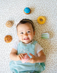 Donut Natural Rubber Teether and Rattle