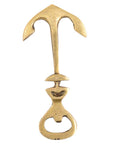 1 Piece Brass Bottle Openers for Kitchen Utensils Gold: Gold / Brass / Ship Anchor Nautical Design