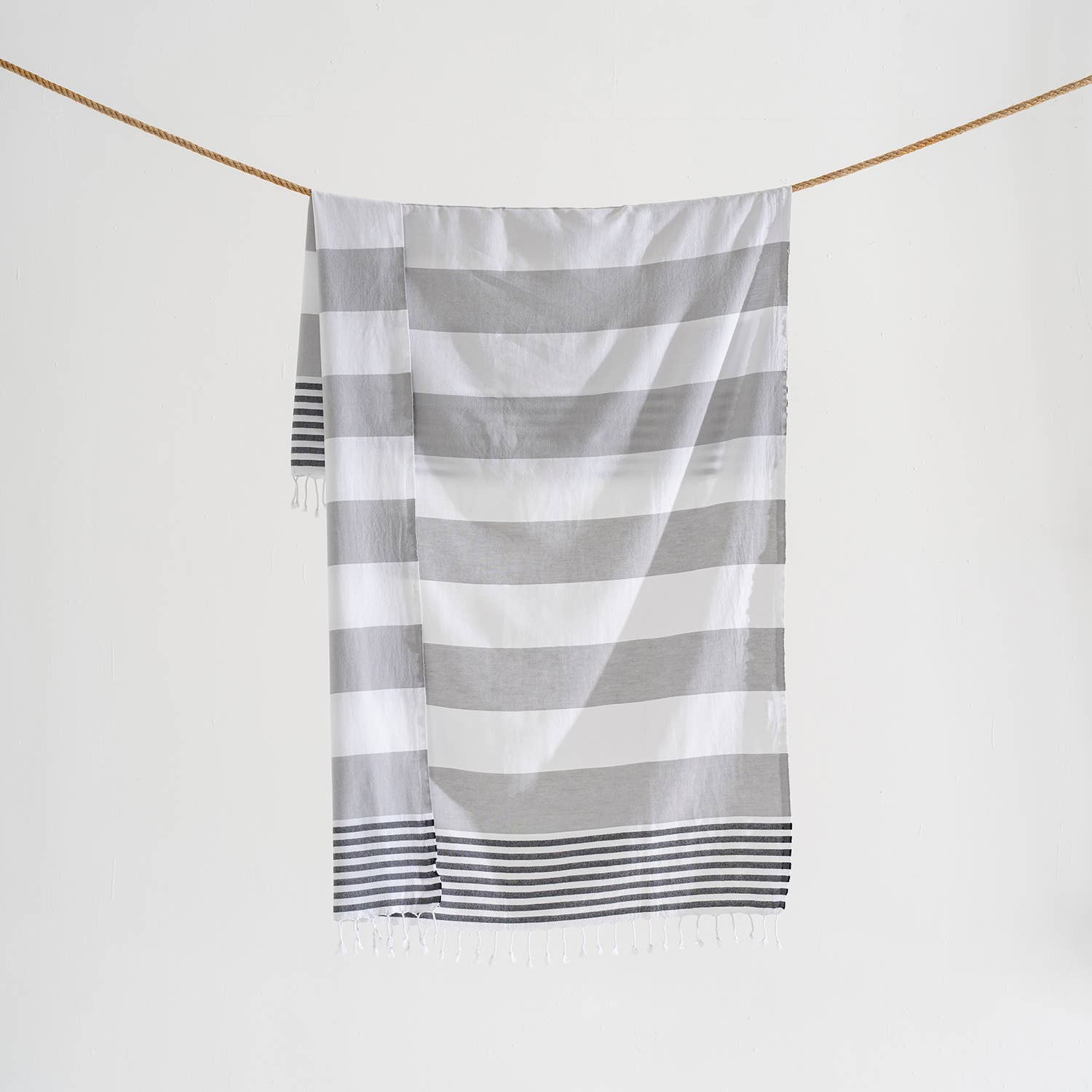 Light Weight 100% Cotton Beach Towels - Orange/Pink