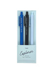 Explorer Jotter Gel Pen: Set of 3