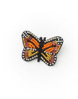 Handmade Beaded Brooch Pin - Beaded Butterfly