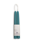 Beeswax Taper Candles – Dripless & Handmade in USA: Teal / 8"