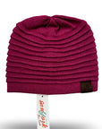 Aspen Pleated Beanie - 100% Baby Alpaca