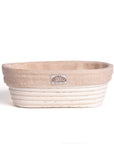 13" Oblong Proofing Bread Basket with Liner – 123Dough