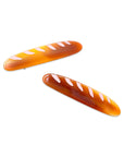 Baguette Alligator Hair Clip Set