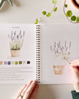 Garden watercolor workbook