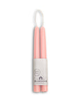 Beeswax Taper Candles – Dripless & Handmade in USA: Dusty Rose / 8"