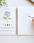 Flowers watercolor workbook